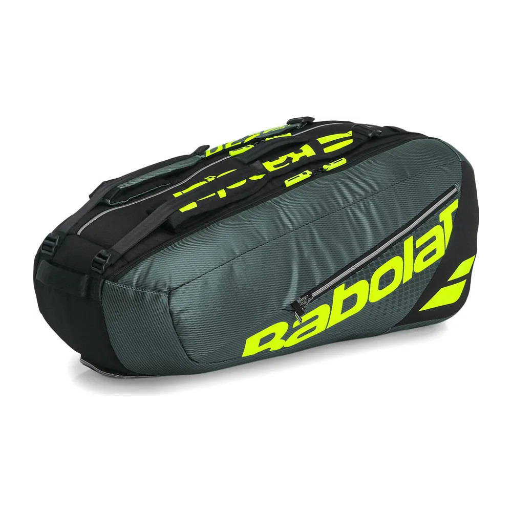 Raqueteira Babolat Pure Aero RH6 2026 Gen9 — Preto e Limão