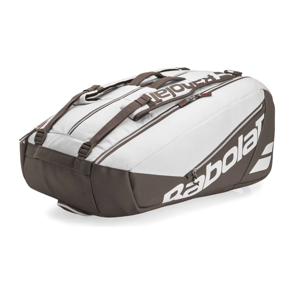 Raqueteira Babolat Wimbledon RH9 2026 — Branca e Marrom
