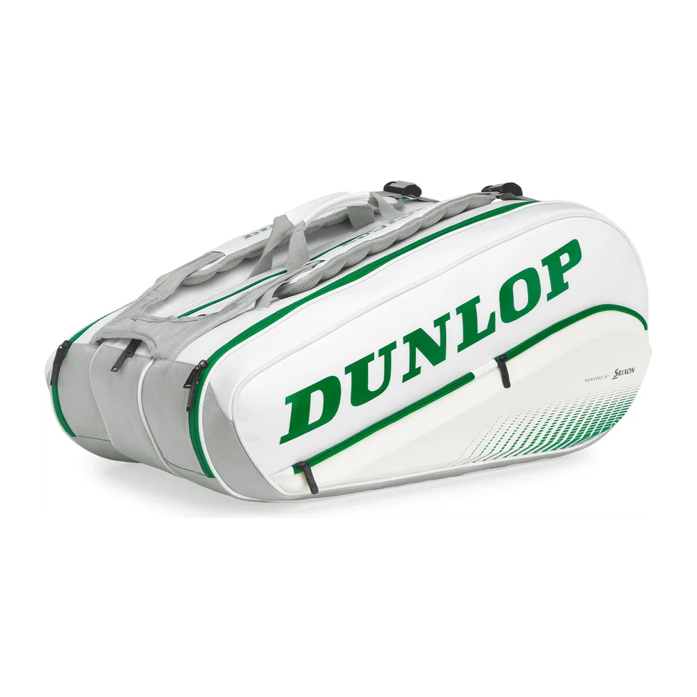 Raqueteira Dunlop SX Performance Thermo X12 — Branca e Verde