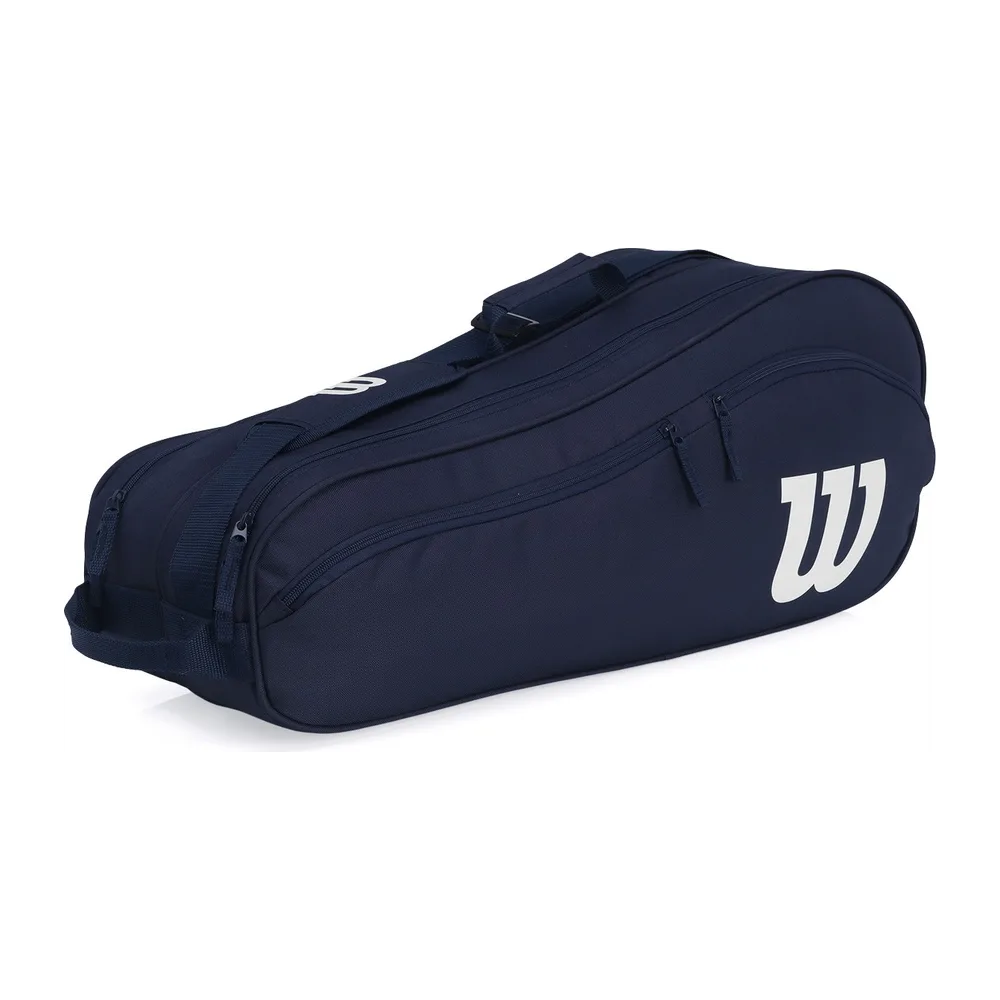 Raqueteira Wilson Advantage 6pk — Marinho
