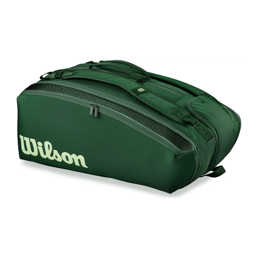 Raqueteira Wilson Blade V10 15pk — Verde