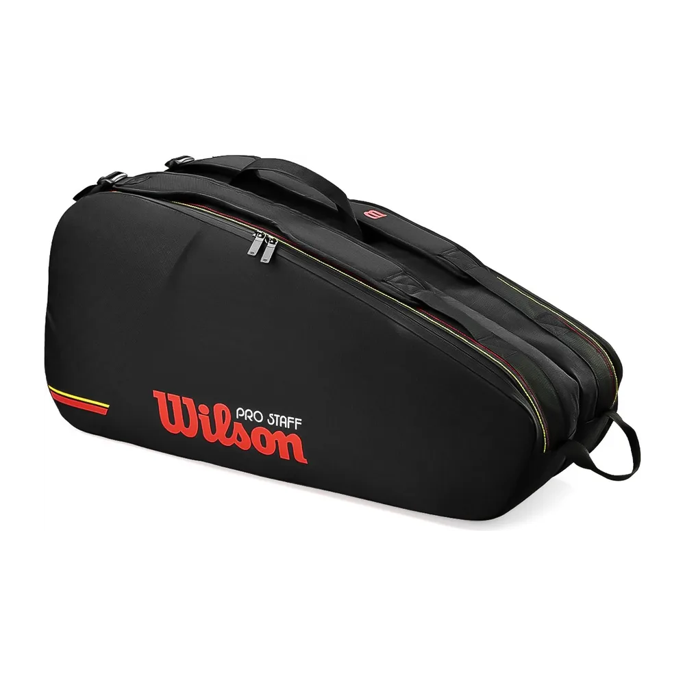Raqueteira Wilson Pro Staff Classic 6pk — Preta