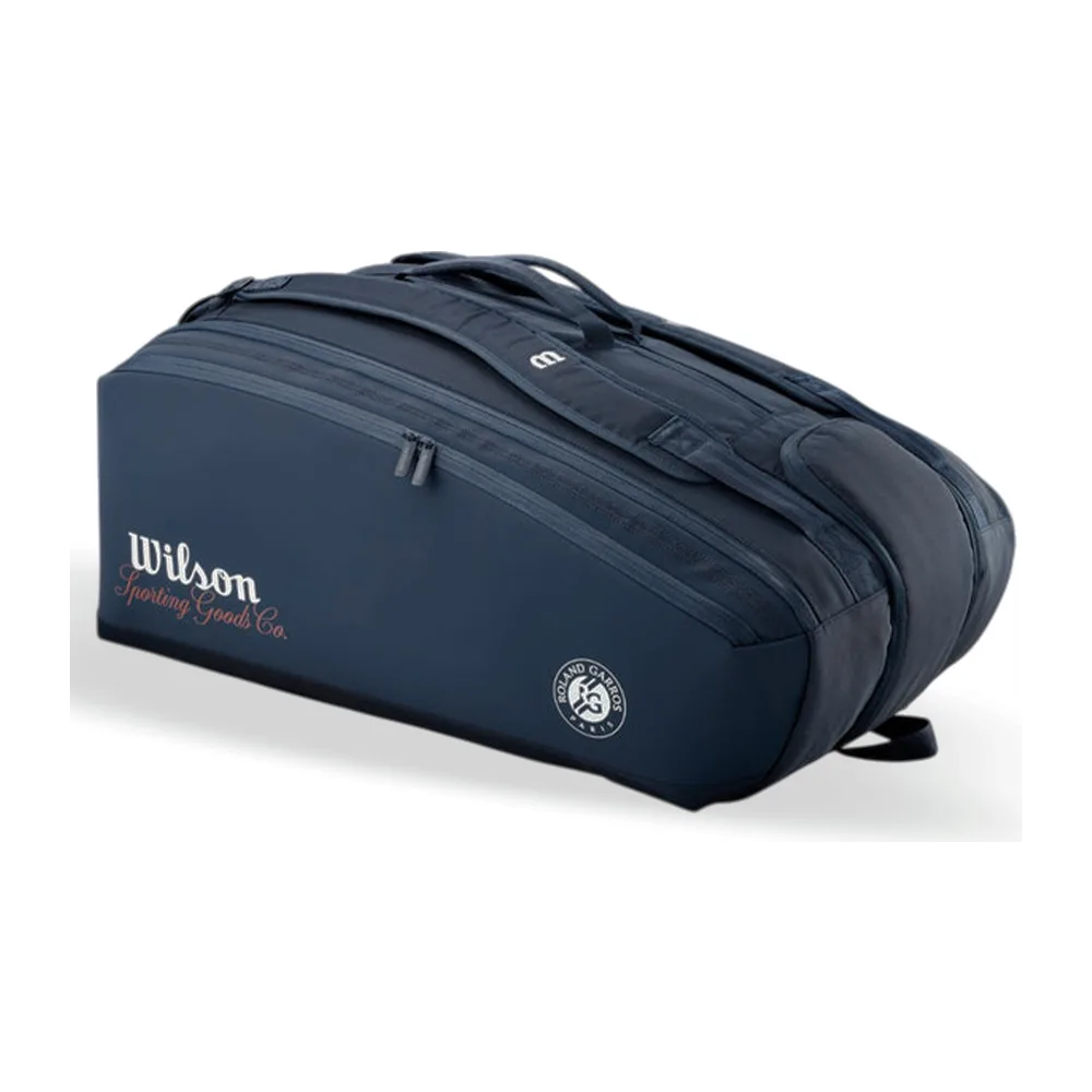 Raqueteira Wilson Roland Garros Session de Soirée 15pk 2026 — Azul