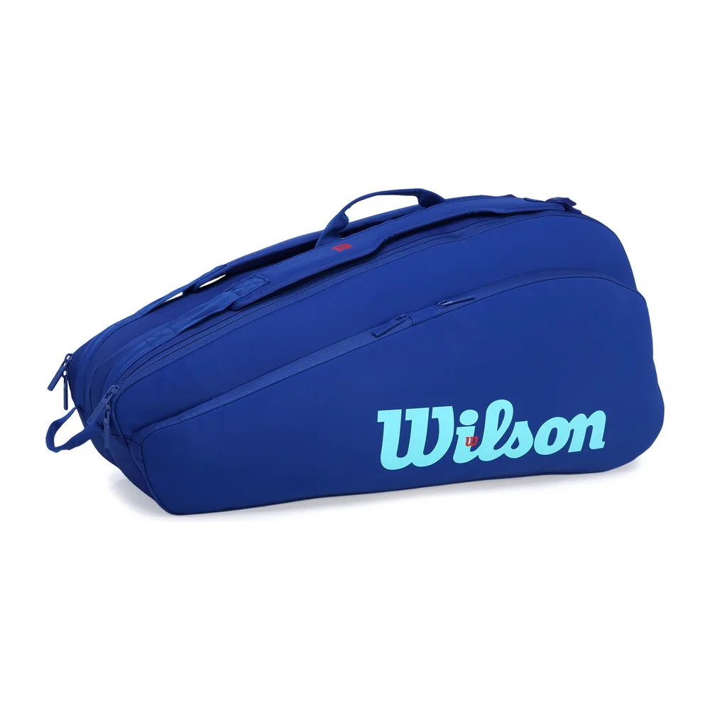 Raqueteira Wilson Ultra V5 Tour 6pk — Azul