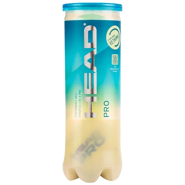 Bola de Tênis Head Pro - 3 Unidades