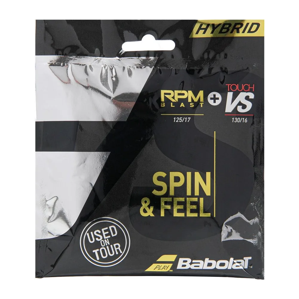 Corda de Tênis Babolat Hybrid RPM Blast Touch Vs 1.25mm