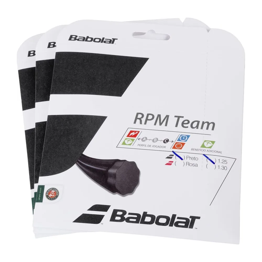 Corda de Tênis Babolat RPM Team 1.25mm