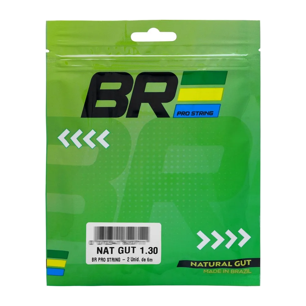 Corda de Tênis Br Pro String Gut 1.30mm
