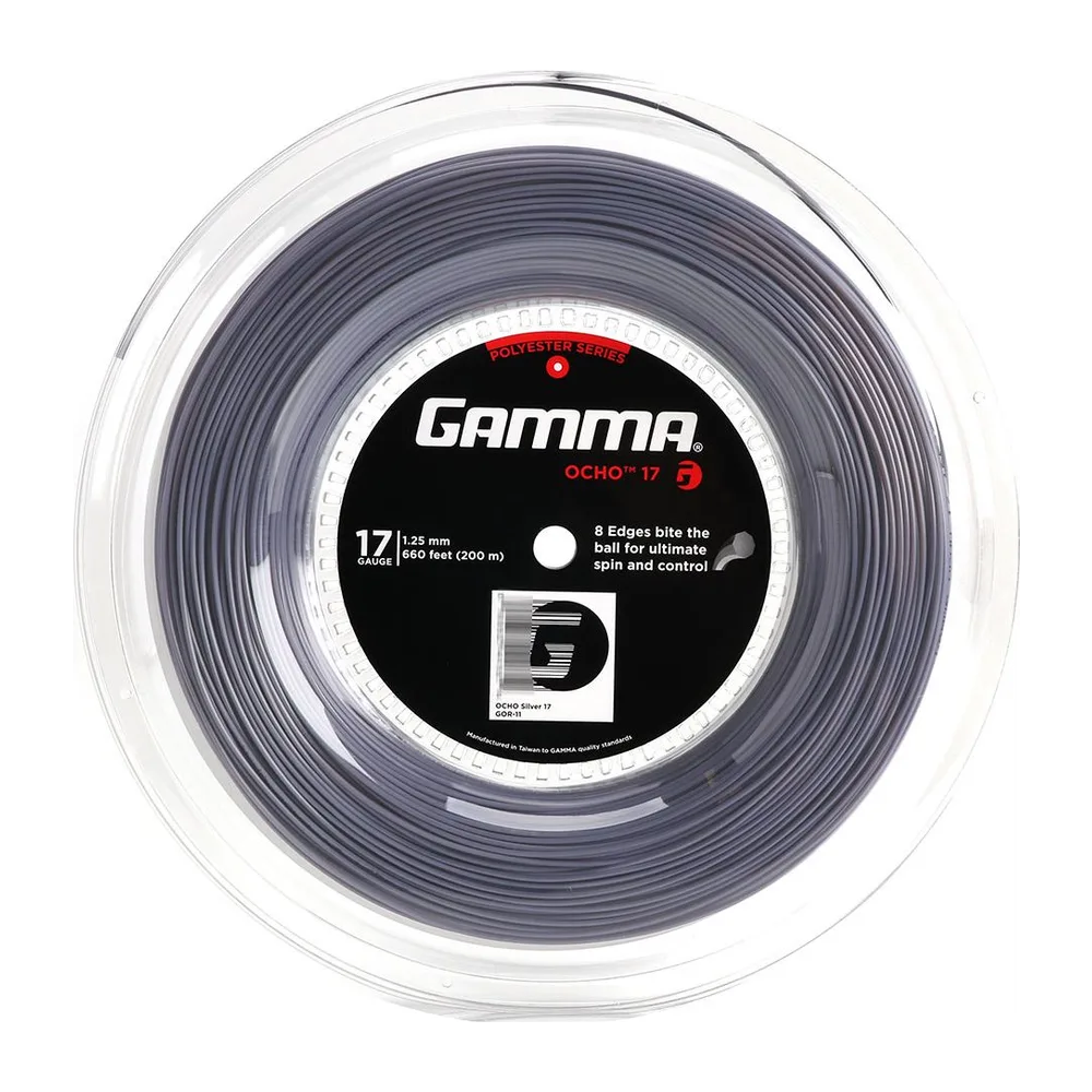 Corda de Tênis Gamma Ocho 1.25mm