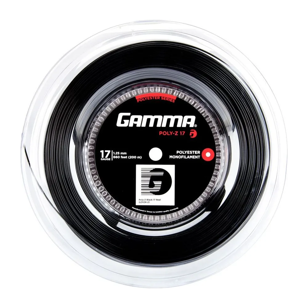 Corda de Tênis Gamma Poly Z 1.25mm