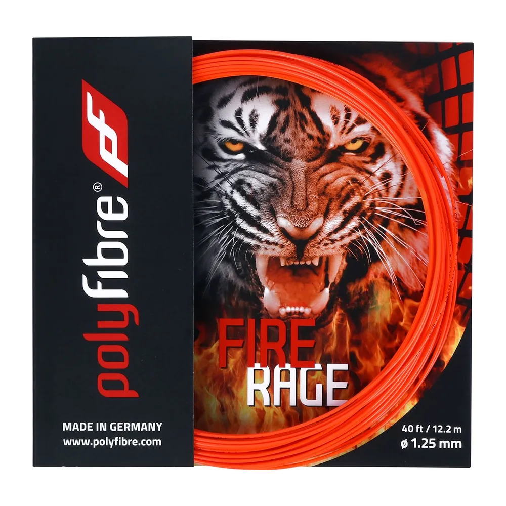 Corda de Tênis Polyfibre Fire Rage 1.25mm