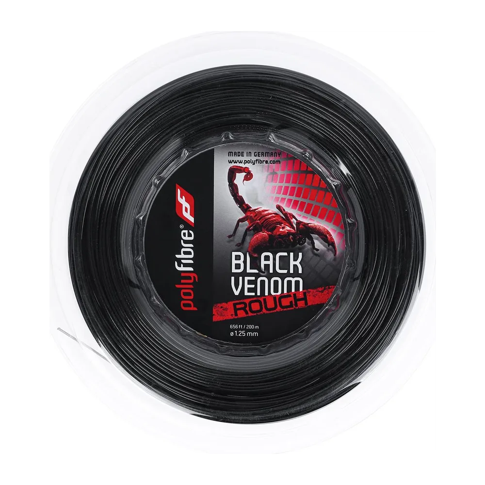 Corda de Tênis Polyfibre Venom Rough 1.25mm
