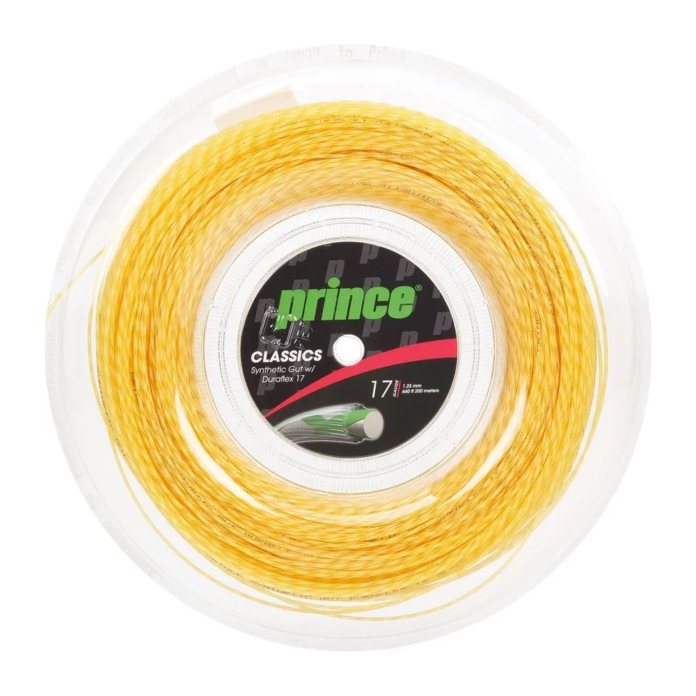 Corda de Tênis Prince Synthetic Gut Duraflex 1.25mm