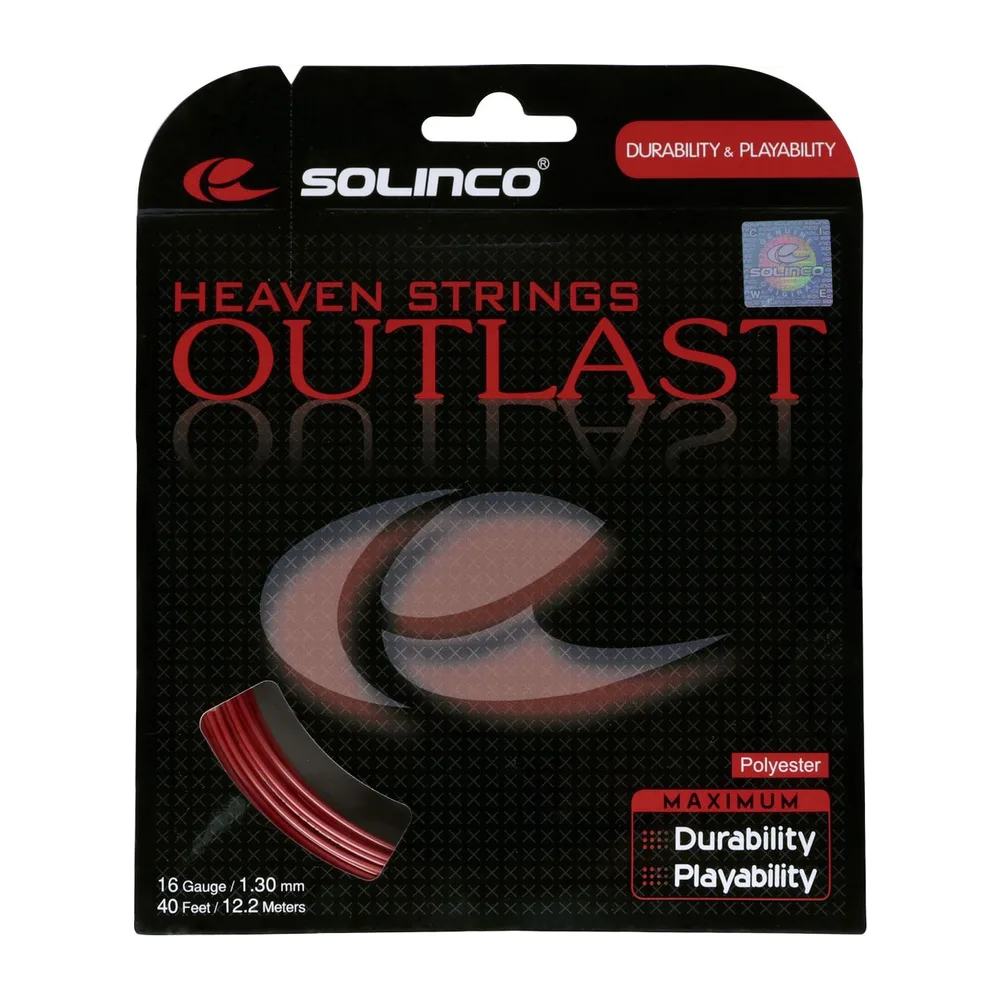 Corda de Tênis Solinco Outlast 1.30mm