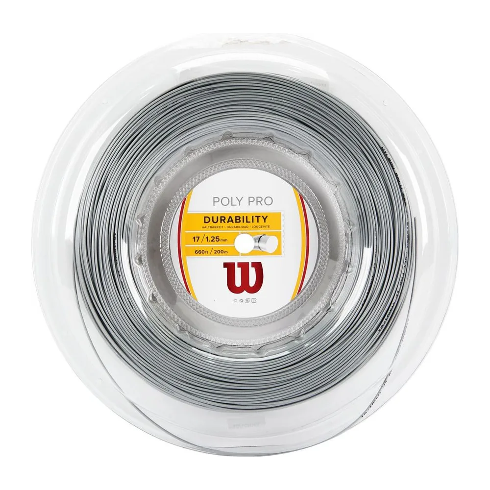 Corda de Tênis Wilson Poly Pro 1.25mm