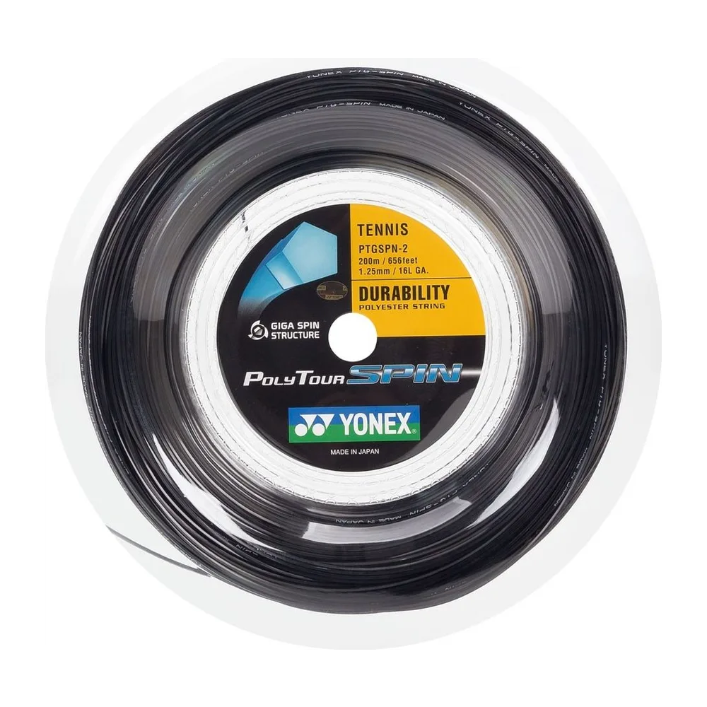 Corda de Tênis Yonex Polytour Spin 1.25mm
