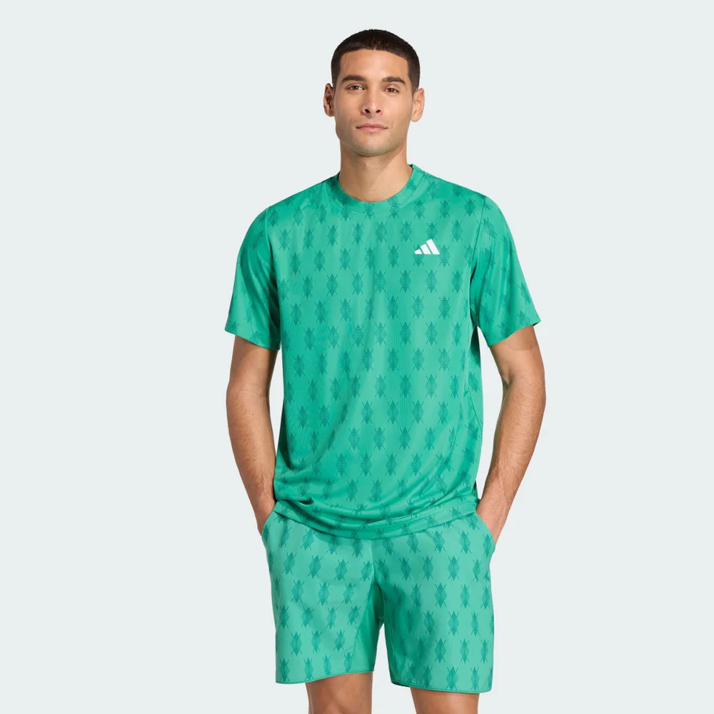 Camisa Adidas Estampada Climacool Club Masculino